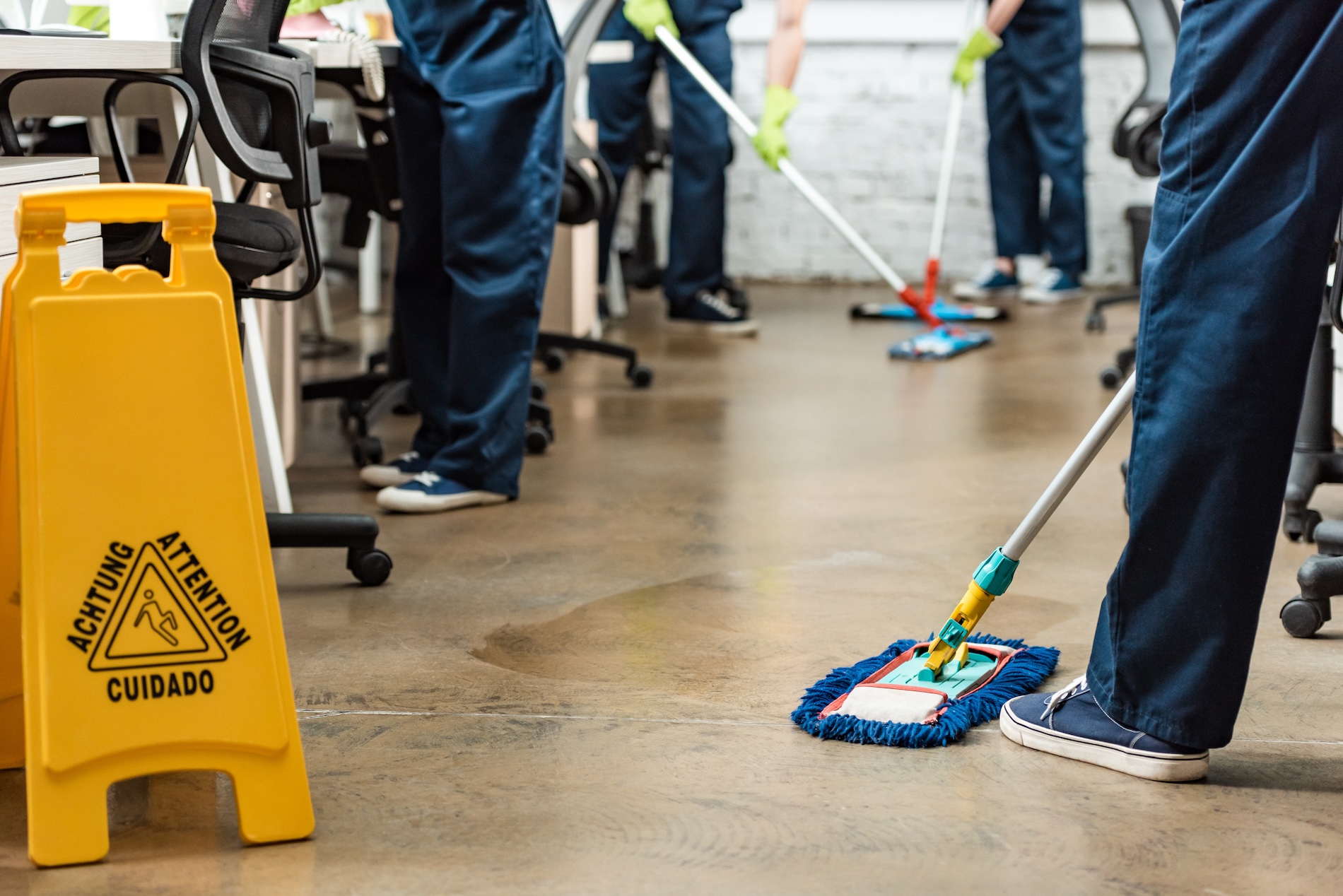 workplace cleaning